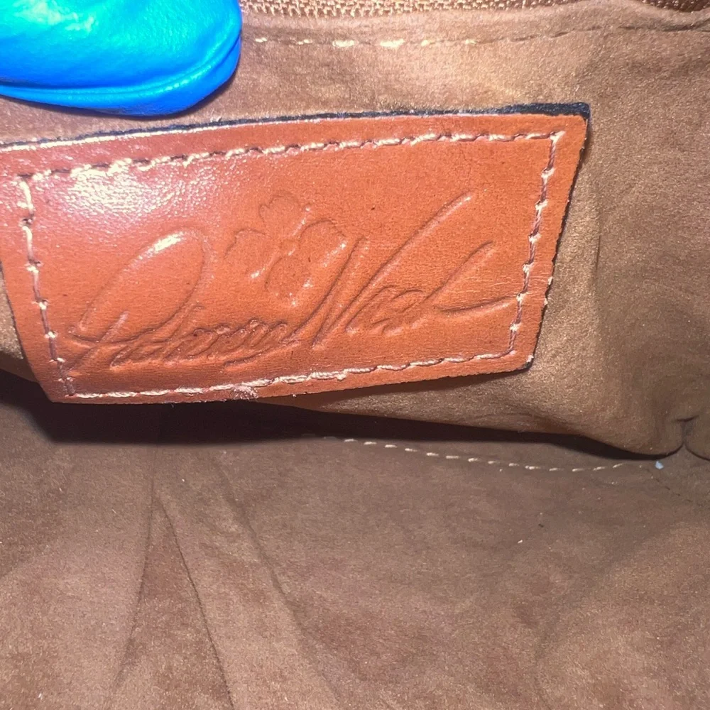 Patricia Nash Brown Leather Clutch - Picture 8 of 16